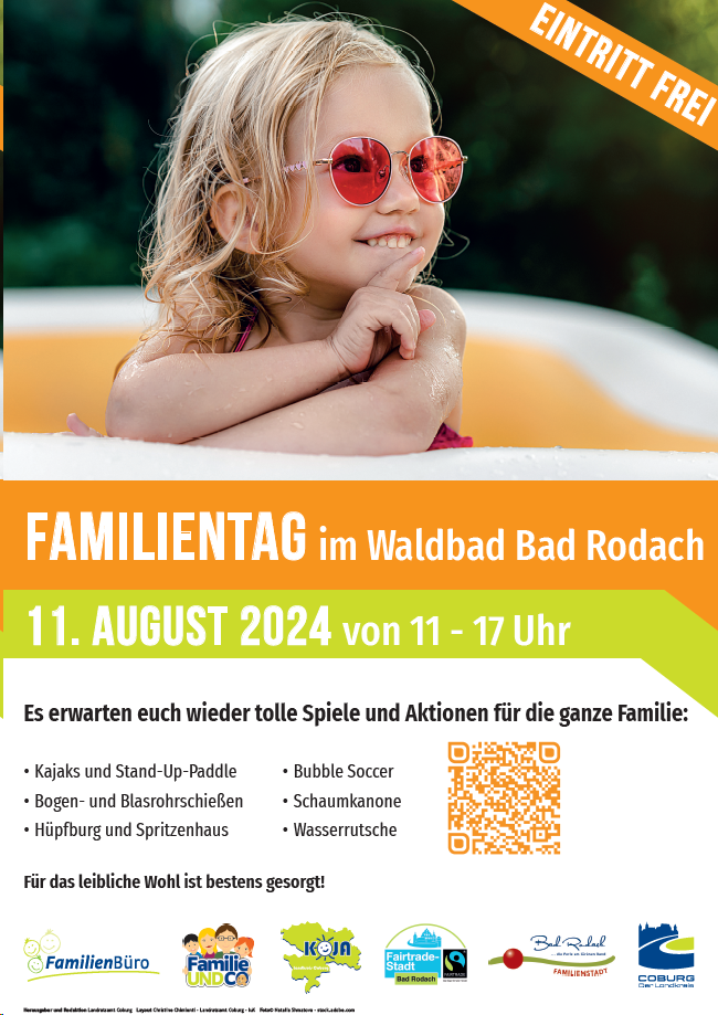 Großer FAMILIENTAG im Waldbad Bad Rodach